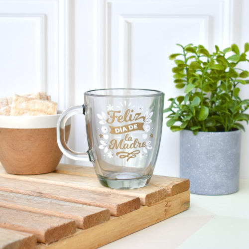 932 taza vidrio madre