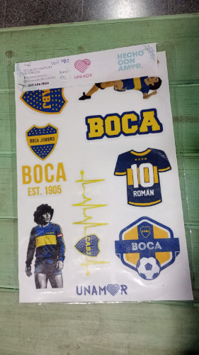 172s plancha grande sticker boca