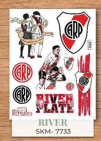7733  STICKER PLANCHA RIVER