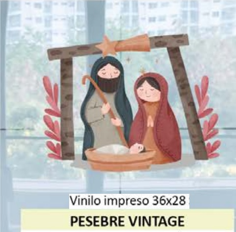 1079 vinilo pesebre