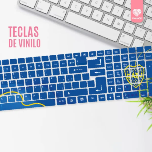 395B vinilos teclado BOCA