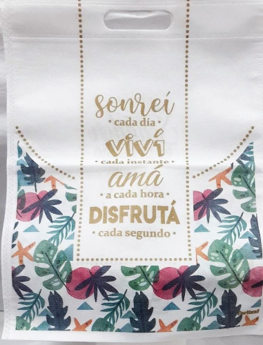 9002 BOLSA FRISELINA FRASES 30X40