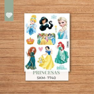 7762  STICKER PRINCESAS