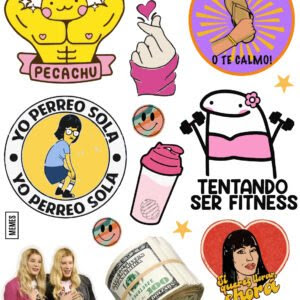 7784   STICKER MEMES