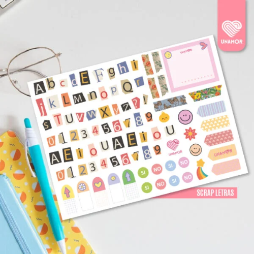 9125  SCRAP LETRAS