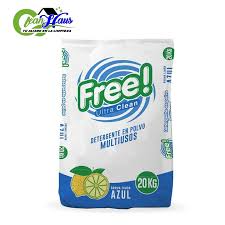 DETERGENTE BULTO FREE AZUL *20K
