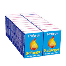 FÓSFOROS REFUEGOS DISPLAY X 20