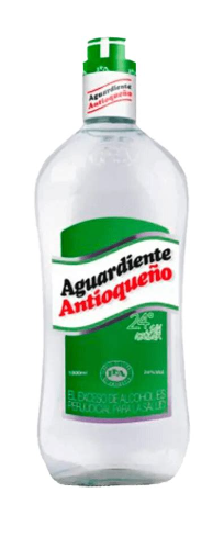 AGUARDIENTE TAPA VERDE LITRO