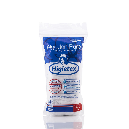 ALGODON HIGIETEX 20G
