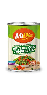 ARVEJA CON ZANAHORIA MI DIA X 300