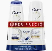 SHAMPOO + ACONDICIONADOR DOVE X 400