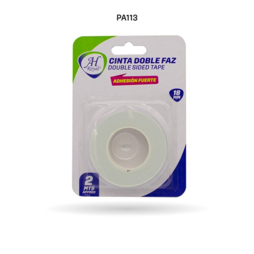 160016 - CINTA DOBLE FAZ AH ROYAL 18MM X 4MTS PAC90056-326