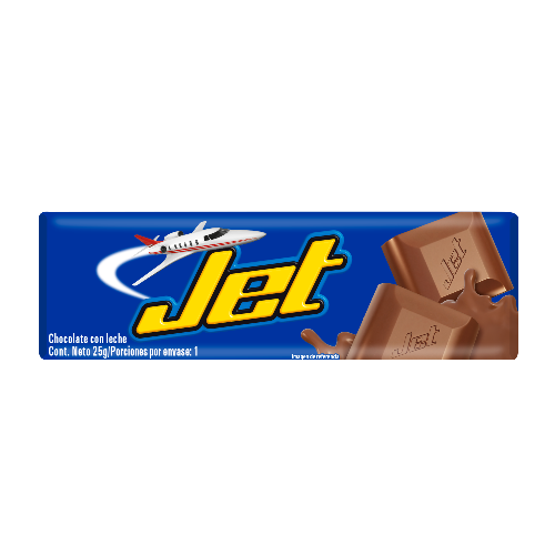 100010 - CHOCOLATINA JET LECHE 11GR