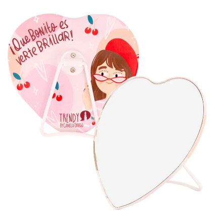 190006 - ESPEJO CORAZON TRENDY ECT1797