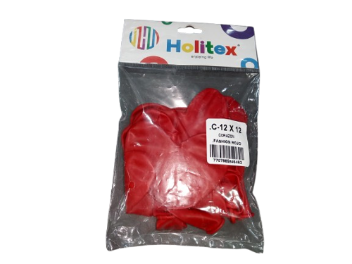 130001 - GLOBO CORAZON LISO HOLITEX