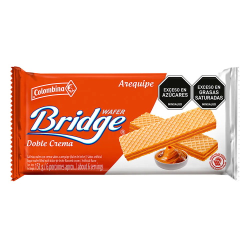 100002 - GALLETA BRIDGE AREQUIPE X 30 GR