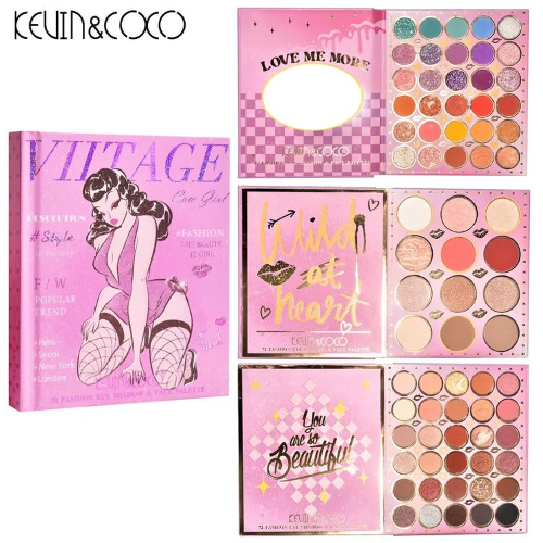 SOMBRA - ILUMINADOR - RUBOR LIBRO VINTAGE - KEVIN Y COCO