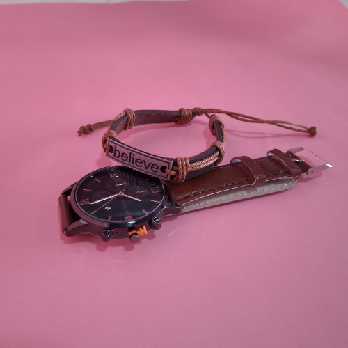 RELOJ PARA HOMBRE CON MANILLA