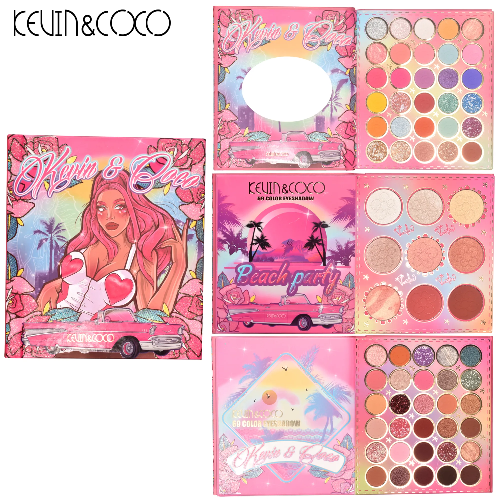 SOMBRAS X69 TONOS CARRO ROSADO - KEVIN Y COCO