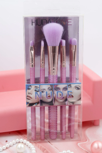 SET BROCHAS MANGO ROMBO X5 NUDE