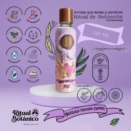 MANTEQUILLA CORPORAL RITUAL DE SEDUCCION