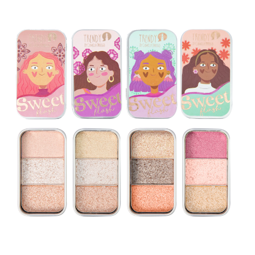 SOMBRA EN TRIO SWEET TRENDY SFP09