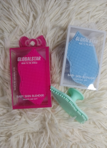 CEPILLO EXFOLIADOR  DE SILICONA GLOBAL STAR REF AGE-007A