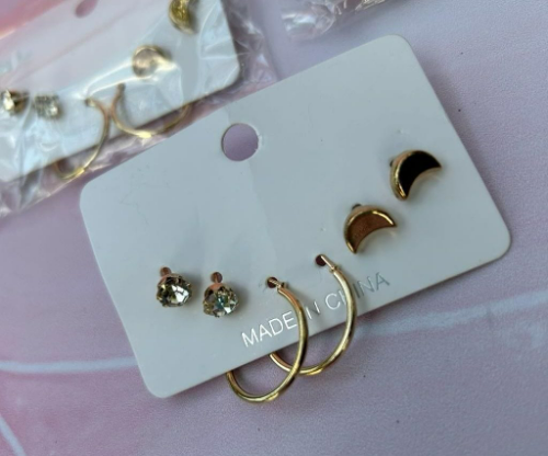 ARETES X 3 CON CANDONGA FANTASIA