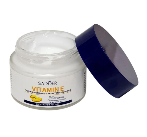 CREMA HIDRATANTE FACIAL DE VITAMINA E PIEL TERSAY ELASTICA SADOER