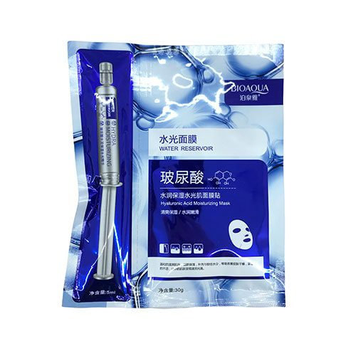 MASCARILLA DE ACIDO HIALURONICO BIOAQUA+INYECCION