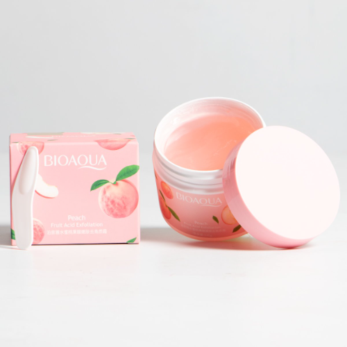 GEL EXFOLIANTE DE DURAZNO Y ACIDOS DE FRUTAS - BIOAQUA