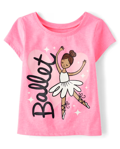 Children's Place - T Shirt -Ballet - 3T