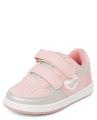Children's Place - Sneakers - Rosa Corazon - Talla 7