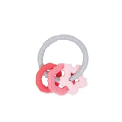 Bumkins Silicone Teething Charms - Rosada
