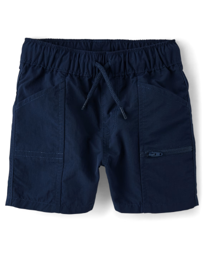 Children's Place - Pantalones Cortos - Quick Dry - Azul