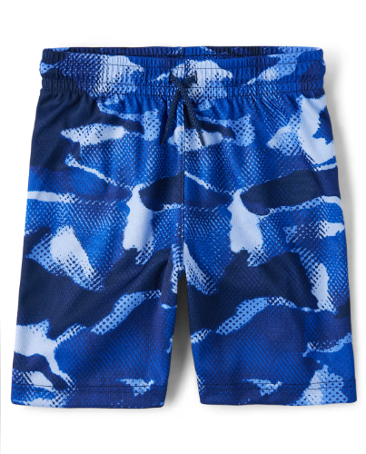 Children's Place - Basketball - Pantalones Cortos - Azul Pattern - L(10/12)