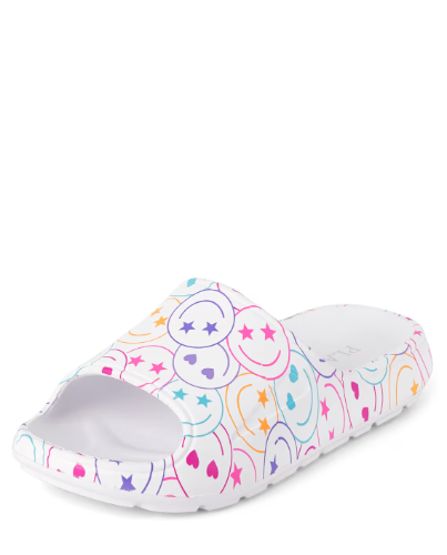 Children's Place - Chancletas - Slides - Happy Face - Y2