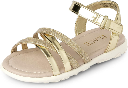 Children's Place - Sandalias - Gold - 4