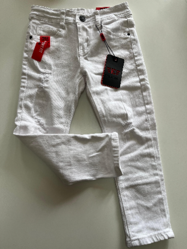 EXS JEANS BLANCO-TALLA 6T