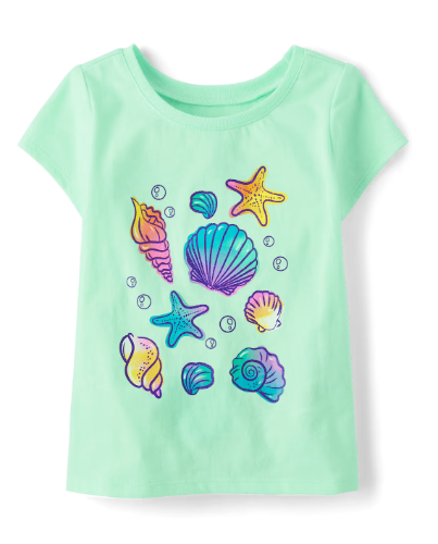 Children's Place - T Shirt - Seashell- 2T