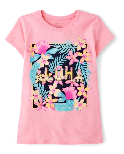 Children's Place - T Shirt - Aloha - S (5/6)