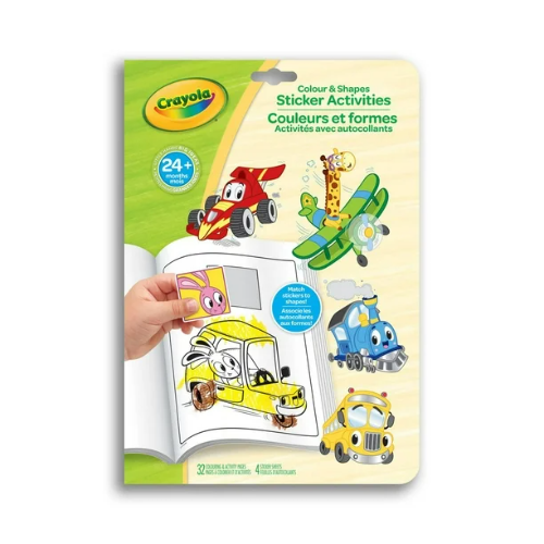 Crayola - Colour and Shape Sticker Activities