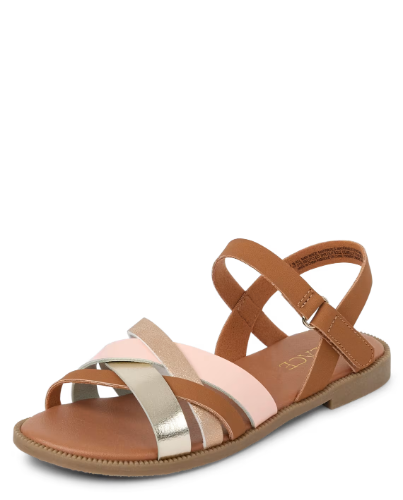 Children's Place - Sandalias - Cross Strap - 11
