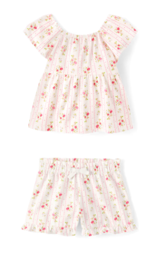 Children's Place - Conjunto - Simply White Cherry - 5T