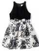 Children's Place - Vestido - Flora negro - 5T