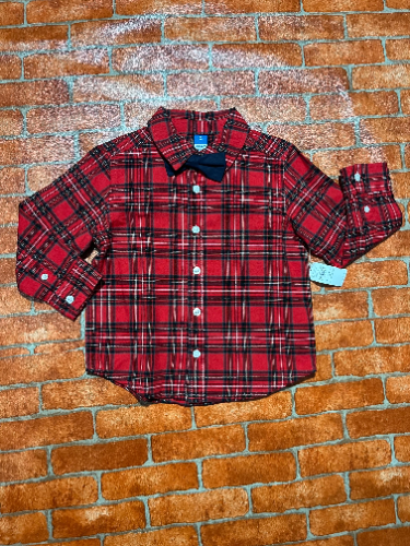 CAMISA-MAGA LARGA- TALLA 3T