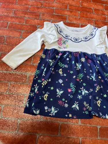 DISNEY GAP- vestido manga larga-talla 2T