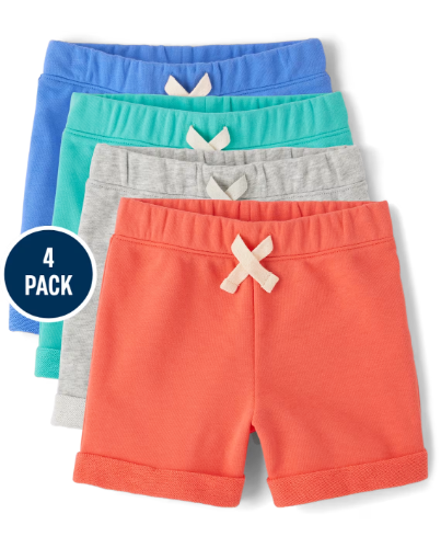 Children's Place - Pantalones Cortos - Color de Terry - C/U