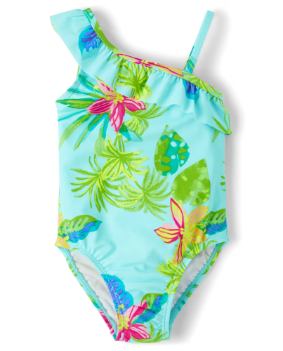 Children's Place - Traje de bano - tropical seagrove - 4T