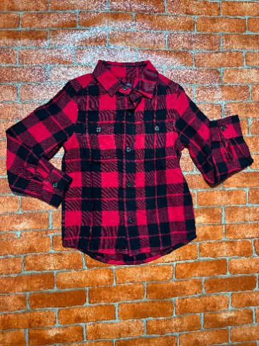 CAMISA-MANGA LARGA-TALLA 4--T